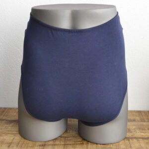 Men's ostomy underwear back
